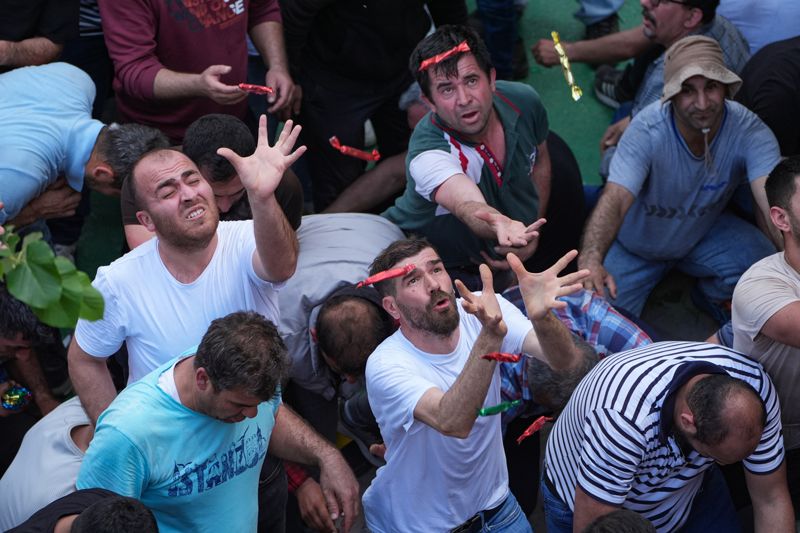 <p>21 Mart'ta Nevruz şenlikleriyle başlayan festival, saçım töreniyle son buldu.</p>