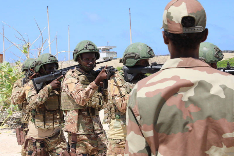 <p>Hizmete açılan Anadolu Kışlası bünyesinde Somali Silahlı Kuvvetlerinin (SSK) teşkilat, eğitim öğretim, askeri altyapı, lojistik sistemlerinde iyileştirme, eğitime destek ve yardım gibi faaliyetler yürütülüyor.</p>