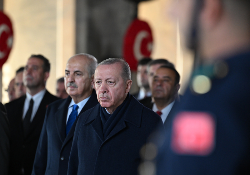 <p>Cumhurbakan Erdoan, Antkabir zel Defterine unlar yazd:</p>