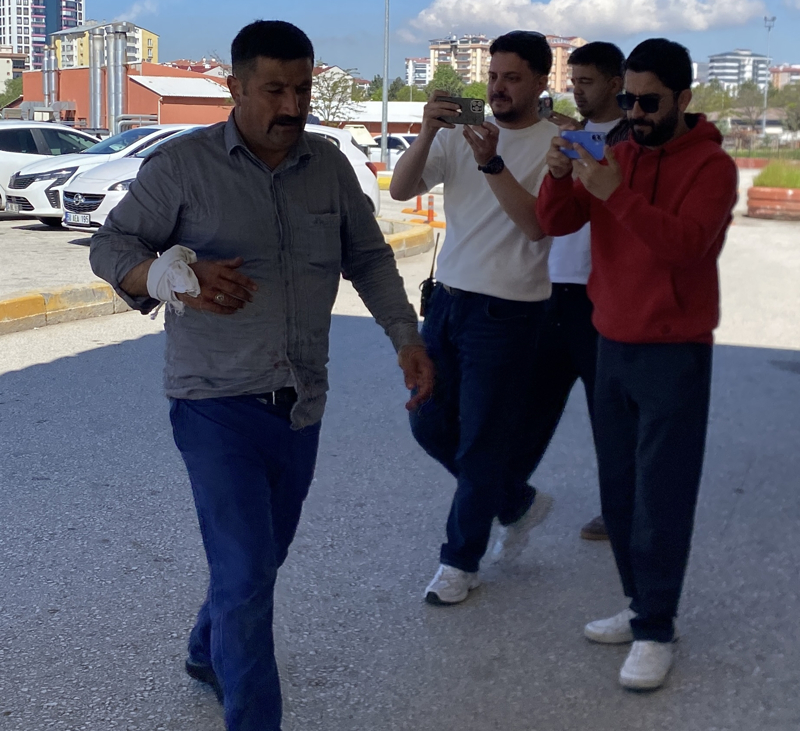 <p>Sivas'ta Kurban Bayram�'n�n ilk g�n�nde kurban kesmeye �al���rken yaralanan 'acemi kasaplar' hastanelik oldu.</p>