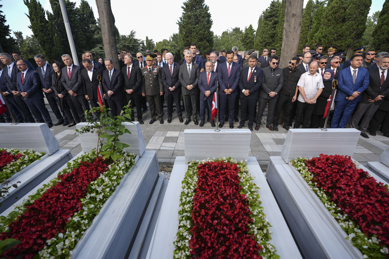 <p>Bakan Bolat, burada konuşma yaptı.</p>