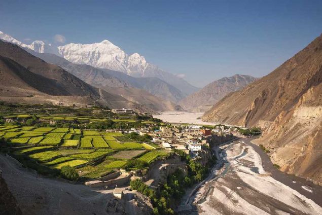 Village of Kagbeni, Upper Mustang, Nepal     