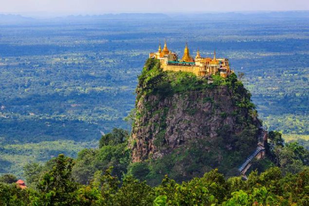 Mt. Popa, Mandalay Division, Myanmar     