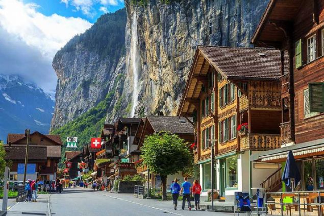 Lauterbrunnen, Bernese Oberland, Switzerland     