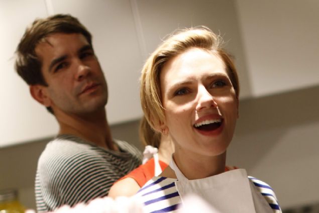 Johansson, e�i Dauriac i�in, �Her �eyden daha fazla onun beynine a��k oldum� dedi. 