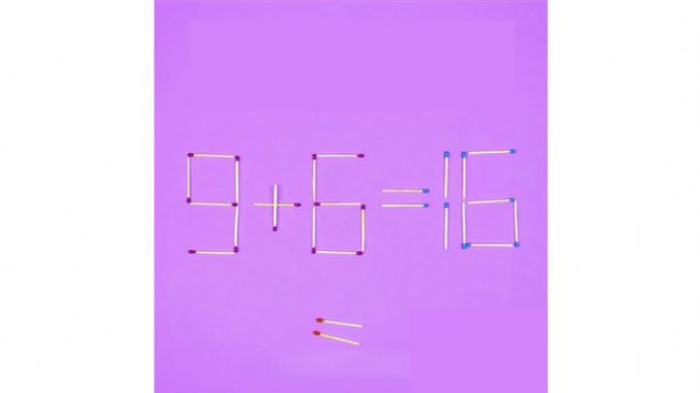 Doru cevab oluturmak iin fazladan 2 kibrit ekleme hakknz olsa nasl yapardnz?    