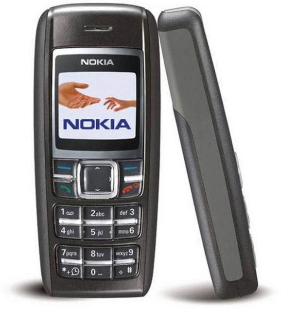Nokia 1600     Boyut: 104 x 45 x 17 mm   