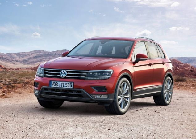 VW Tiguan    2017 kl balang fiyat: 107.147 TL  ​2016 kl balang fiyat: 102.155 TL 