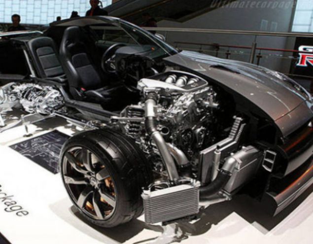 Nissan GT-R arabas�n�n mekanizmas�     