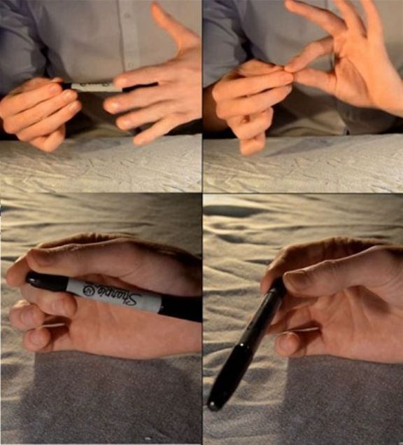 Eer ki el abukluunuz varsa sihir yapmak sizin iin olduka kolay bir hal alabilir. Oscar Owen'den sper hzl parmak hareketlerine sahip olanlar iin kalemle yapabileceiniz 3 sihirbazlk teknii.   