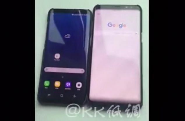 KAV�SL� K��ELER  Samsung'un yeni amiral gemisinin yay�mland��� bir videoda Galaxy S8, �nceki modellerde keskin k��elerden kurtularak kavisli ve daha ��k bir g�r�n�me kavu�uyor. 