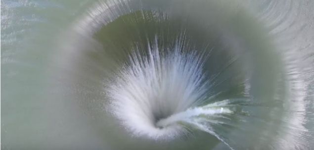 Hakknda, baka bir dnyaya gei iin yol olabilir sylentileri kan Berryessa Gl'ndeki ukur aslnda nemli bir amaca hizmet ediyor.    