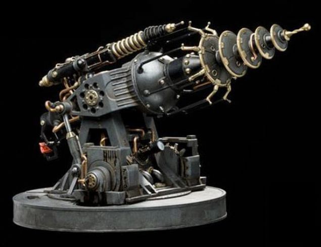  Bilim adamlar, bu lm nn geree dntrebilmek adna yksek enerjili bir 'magnetron (manyetron)' retmilerdi ve bir radyasyon n retebilmekteydiler. Fiziki Sinitiro Tomonaga'nn ekibi, 20 cm apnda 100 kW k salayabilen bir magnetron rettiler. Ancak bu cihaz, bilim kurgularda grdmz lm nlar gibi almamaktayd. Hesaplamalara gre, eer bu cihaz dzgn odaklanr ise yaklak olarak 1 km mesafedeki tamamen hareketsiz duran bir tavan, be dakikada ldrebilmekteydi...        