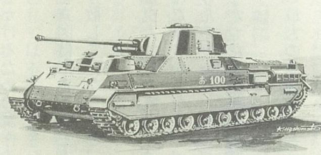  Bu aralar, 100-120 ton arlndaki gvdelerinde 11 kiilik bir mrettebat bulunduracaklard. Sper ar tank, 3 taret, bir byk top ve iki kk top ile donatlmaktayd. Sylenenlere gre, bu tanklardan biri Manchuria'ya gnderilmiti ancak sava grp grmedii belli deil.        