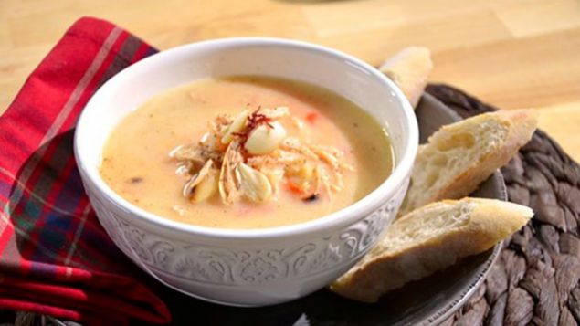                                                                 Bademli ve Terbiyeli Tavuk orbas: Edirnenin adyla msemma kuvvet deposu orba                                                          