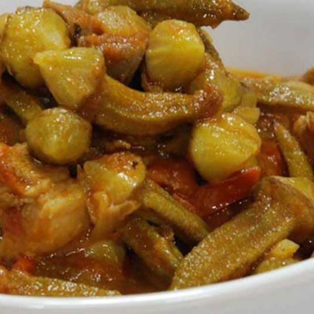                                                                 Aside : Bamya ile yaplan nefis yemek                                                          