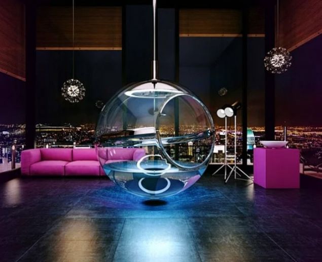                                                                 K�re �eklinde banyo k�veti  <br><br>  Bu ilgin� bulu� Rus tasar�mc� Aleksandr Zhukovskii taraf�ndan icat edilmi�.                                                          