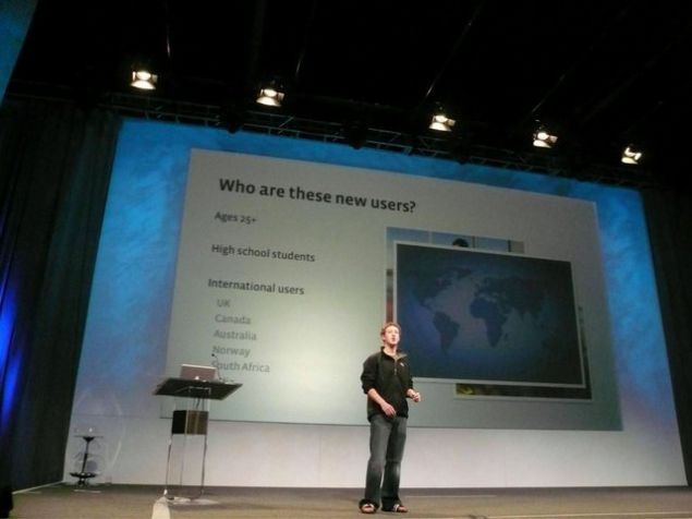 Facebook'un her yl dzenledii ve Zuckerbergin konuma yapt konferansa binlerce kii katlyor.    