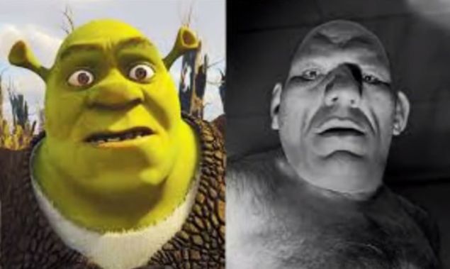 Shrek<br><br>  Kemik geliimine zarar veren akromegali hastalyla daha sonra gnmz izgi filmine ve hatta sinemalara konu edilir. Dreamworks'n hafzalarmza kaznan irkin ve sevimli dev Shrek (2001)'e hayat vermitir.     