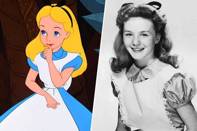 Alice, Alice Harikalar Diyarnda<br><br>  Kathyrn Beaumont, ksack kariyerinde, Alice Harikalar Diyarnda (1951)'nn ana karakteri Alice'e olduu kadar, Peter Pan (1953)'de Wendy karakterine de sesiyle hayat vermitir.     