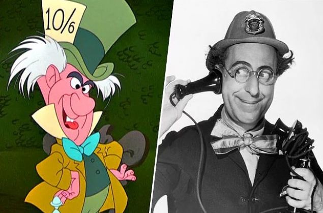 apkac, Alice <br><br>Harikalar Diyarnda  Amerikal aktr Ed Wynn'in hnzr ifadesi, Alice Harikalar Diyarnda(1951) adl izgi animasyondaki lgn apkac karakterine mkemmel bir ekilde oturmutur. Ed Wynn, ayn zamanda Marry Poppins (1964)'te yzmz gldren Albert Amca rolyle de tannmtr.     