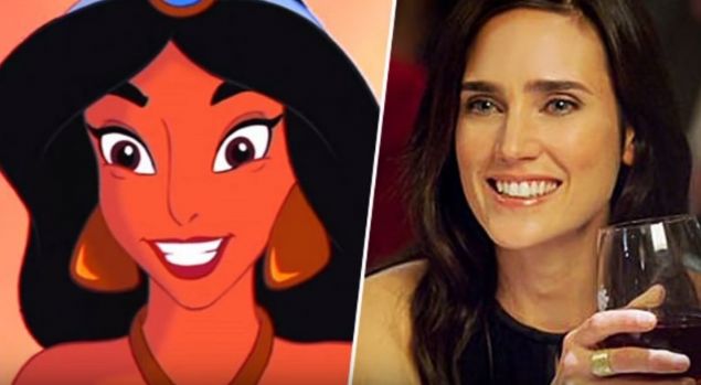 Prenses Jasmine, Alaaddin<br><br>  Prenses Jasmine'n yaratclar Aladdin(1992)'in yapld dnemlerde kariyer basamaklarn yeni trmanmaya balayan Jennifer Connelly'yi model olarak almlardr. Jennifer kariyerine ocuk model olarak balayan Oscar dl ve Altn Kre dln kazanm Yahudi asll Amerikan oyuncusu.     