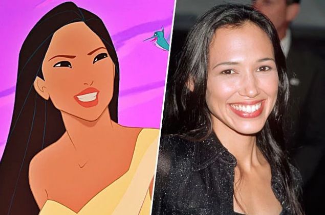 Pocahontas<br><br>  Pocahontas (1995)'n ba karakterine ilham veren Alaskal aktris Irene Bedard, daha sonra da Terrence Malick'in Yeni Dnya: Amerika'nn Kefi (2005) filminde bu kez Pocahontas'n annesini canlandrmtr.     