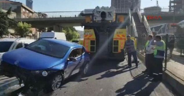 Polis tarafndan yaplan alkol testinde otomobil srcsnn 115 promil alkoll olduu tespit edildi.    