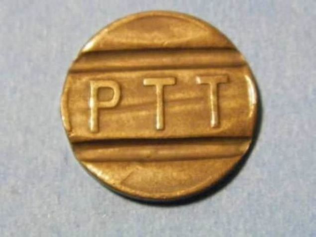 PTT jetonu     