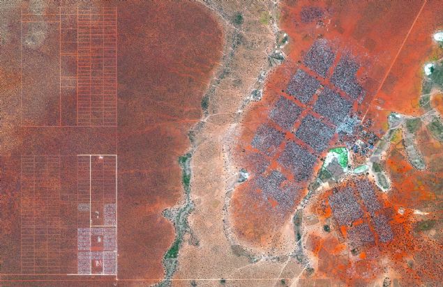 M�lteci kamp�, kuzey Kenya Dadaab    