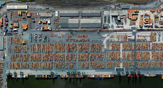 Bel�ika'daki Antwerp Liman�    