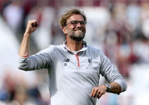 9. Jurgen Klopp (Liverpool)     