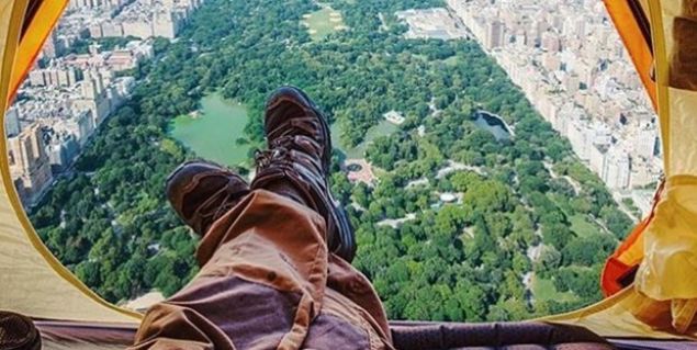 New York�un me�hur Central Park manzaral� bu resmi nas�l �ekilmi� ak�l alm�yor ve resimde photoshop olup olmad���n� sorgulat�yor.  