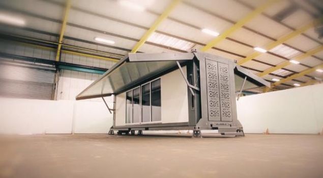 Kurulum iin hibir iilik gerektirmeyen bu binalar, 10 dakikadan ksa sre ierisinde kendiliinden alyor ve yaklak 64 metrekarelik lks bir binaya dnyor.  