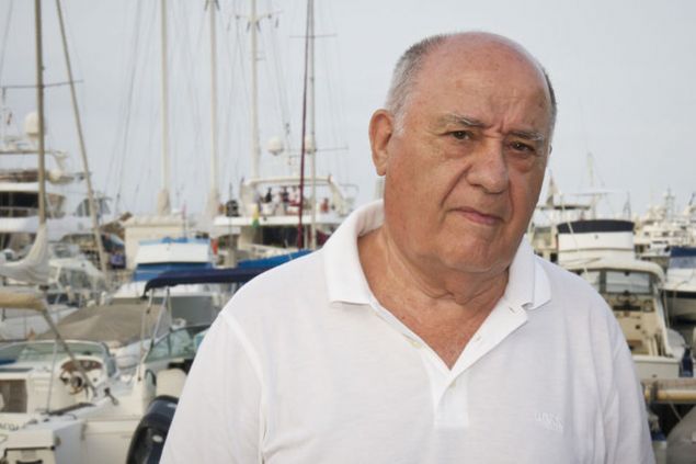 4- Amancio Ortega / 71.3 milyar dolar  Zara - �spanya   