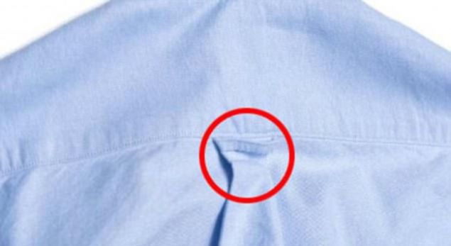 Baz gmleklerin arkasnda bulunun bu halka 1960'l yllarda ortaya kt. Halkann amac ask yokluunda gmlein krmasn nlemek iin bir yere asmanz salamak. Ayn zamanda Amerikan niversitelerinde erkekler bu halkay kopararak bir iliki iinde olduklarn gsterirlermi.   