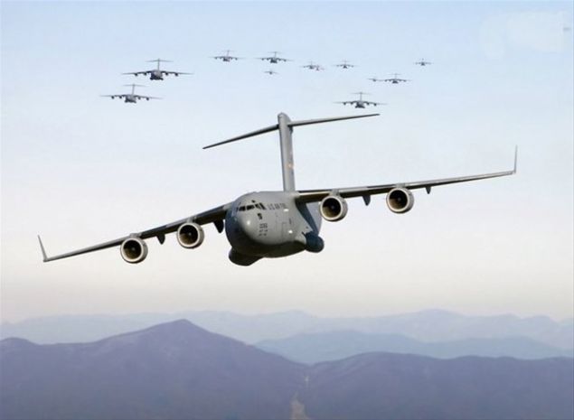 u anda ABD Hava Kuvvetleri'nin envanterinde, 180-210 adet C-17A bulunuyor.     