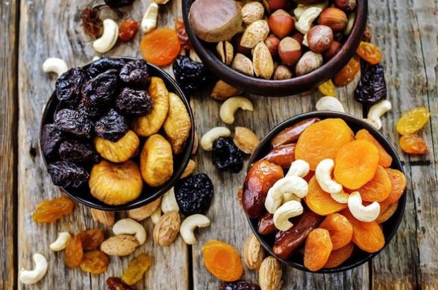 Kurutulmu� meyve<br><br>  Zararl� i�erik: S�lfit   