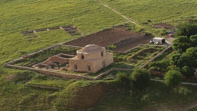 Baraj g�l� alan�nda bulunan Artuklu Hamam� (foto�rafta), yeni Hasankeyf'teki Arkeopark'ta sergilenecek. 