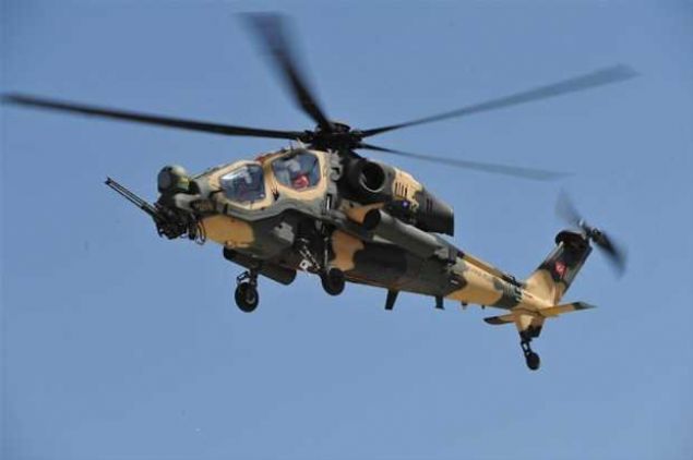  T-129       <br><br>      T-129 ATAK, ATAK program erevesinde Trk Silahl Kuvvetleri iin Trkiye'nin corafi ve iklim koullarna gre tasarlanan, TUSA ve AgustaWestland ortak retimi taarruz ve taktik keif helikopteri. T-129, AgustaWestland retimi Agusta A129 Mangusta helikopterinin gvdesinin eitli aksamlarnn deitirilmesi ve zgn silah ve yazlm sistemlerinin entegre edilmesiyle meydana geldi.  