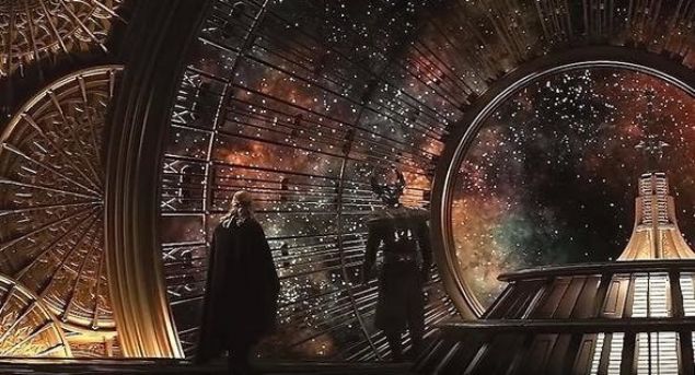 Yine renkli bir film sahnesi... 