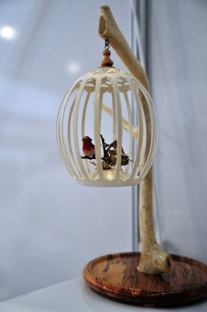  Yapt��� ara�t�rmalar sonucu yumurta kabu�u oyma sanat�na merak sard���n� anlatan Hayran, ��yle konu�tu:    '�lk ba�larda k�rd�m ba�ar�s�z oldum ama hep sabrettim. Sonunda ba�ar�l� oldum.  