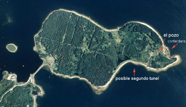 1849'da ukur zerinde almak iin baka bir irket kollar svar. almalar sonucu ii para dolu olan iki f bulunur. Daha da ilginci  kk altn zincir baklas da ortaya kar.     