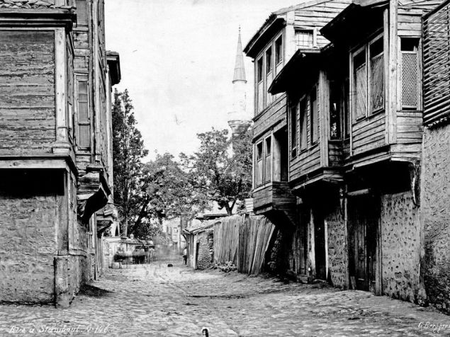 stanbul'da cumbal ahap evler. / 1915     