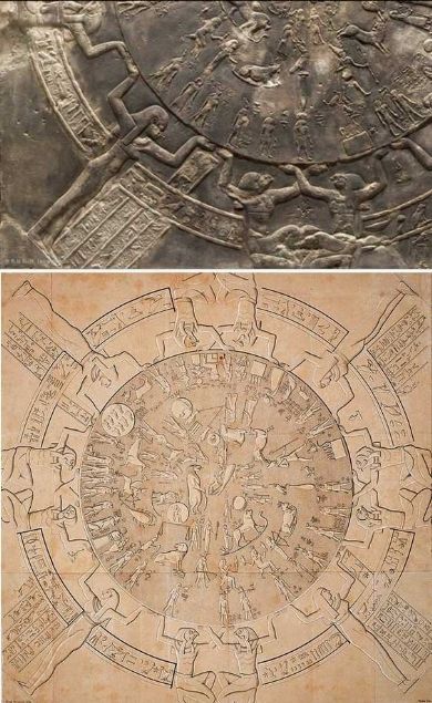 Msr'da, birka antik zodyak haritas kefedildi. Sirius'un yaam dngsnn 1460 yllk olduu, Mars ve Vens'in belli aamalardan getiini gsteriyor.     