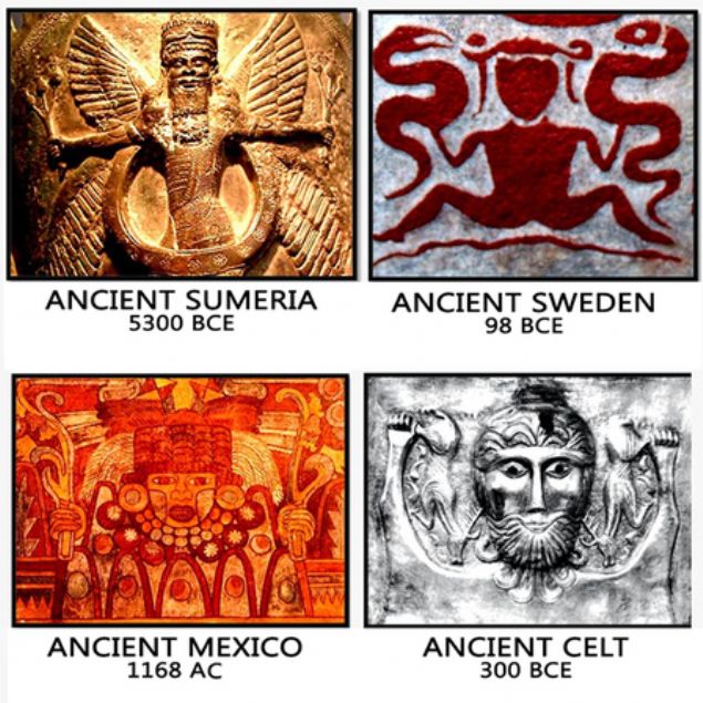 Bilginlerin syledii gibi, eski kltrler ayr ayr gelitiyse, ayn dinsel ikon dnya apnda nasl ortaya kt?         