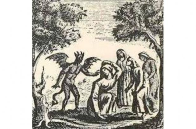 D�rt kad�n getirilir ve bu kad�nlar�n �ahitli�i ile cesedin ��r�memi�, renginin k�rm�z�ya d�n��m�� oldu�u merkezebildirilir. Merkezden gelen cevapta, halk� korkudan kurtarmak i�in yap�lmas� gereken her �eye izin verilmektedir.    