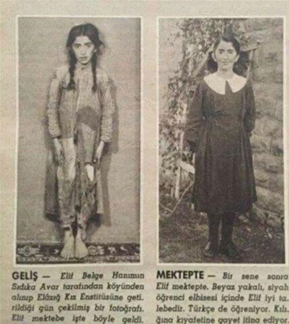  Ky Enstitlerine gelen rencinin ncesi ve sonras.     