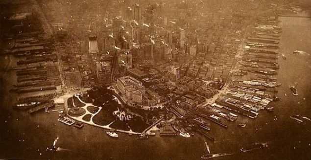   Manhattan'�n havadan �ekilmi� ilk foto�raf�, 1906.      