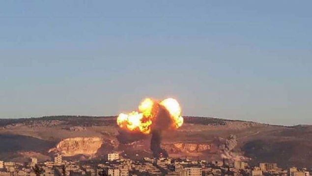 Afrin'e 9 koldan ilerleyen birlikler, PKK ve YPG kontrol�ndeki 69 k�ye girdi, 9'unu tamamen temizledi.      